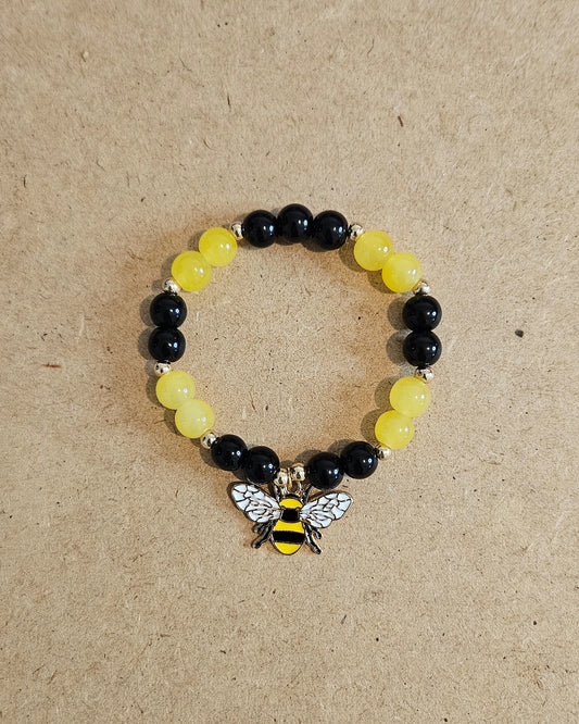 Busy Bee - Beaded Bracelet